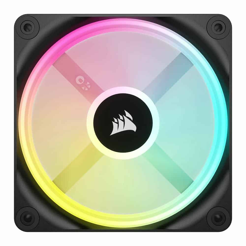 (image for) Corsair iCUE LINK QX120 RGB Triple 120mm PWM Fan Starter Kit